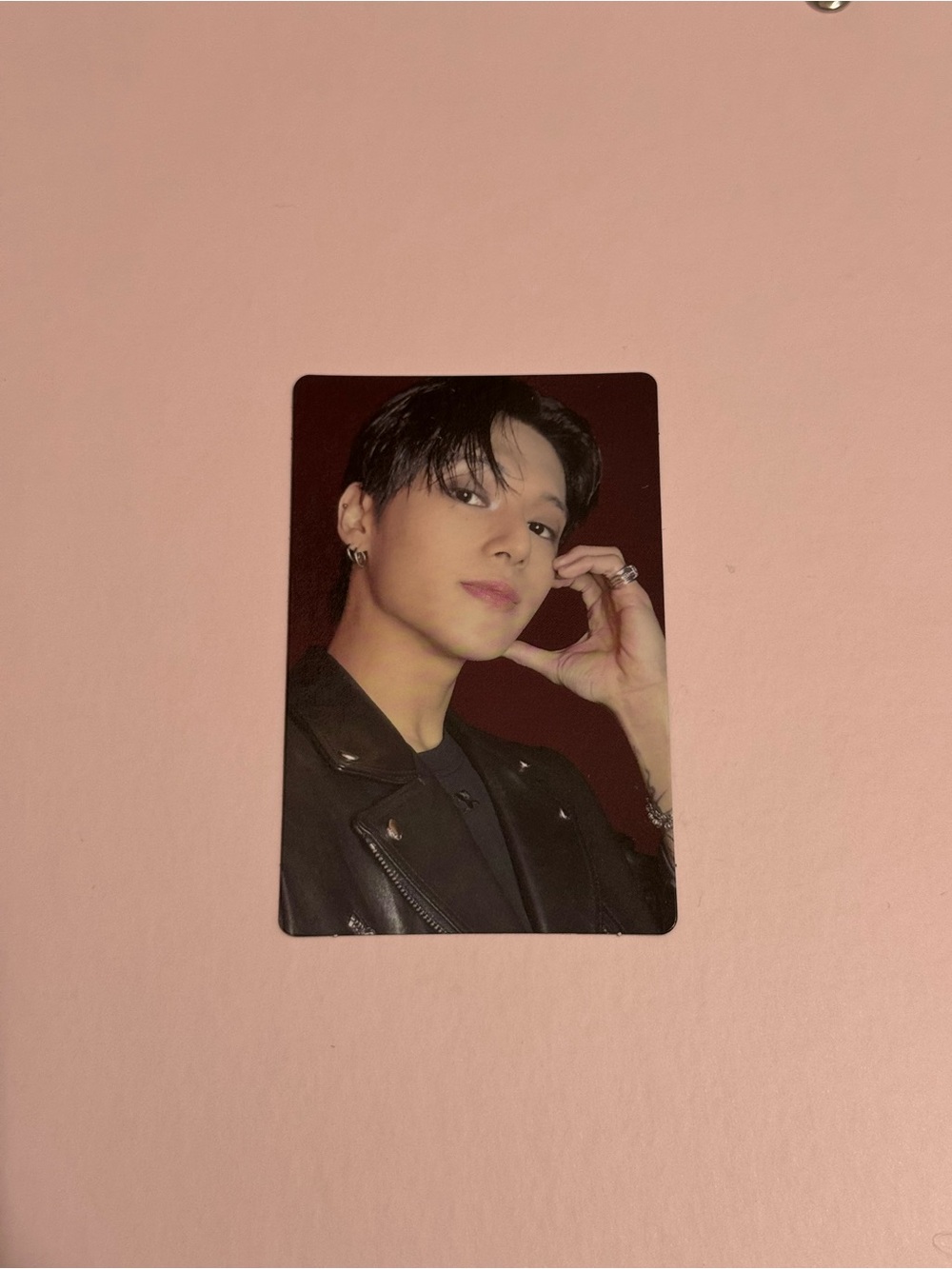 ATEEZ Wooyoung In Your Fantasy Heart Ver Photocard